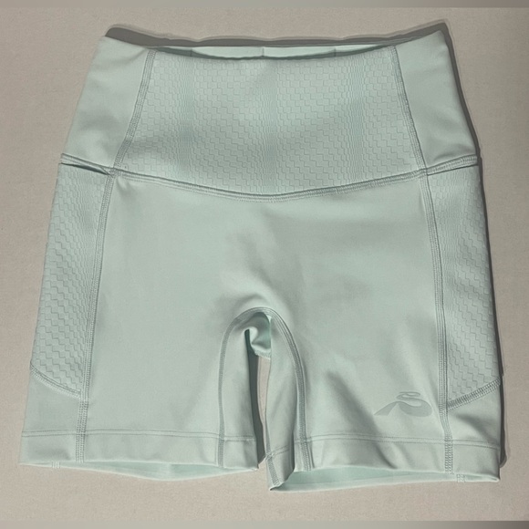 Bandit Pants - Bandit Stamina High Waist 5" Compression Shorts - Size XS - Minty Blue - NWOT